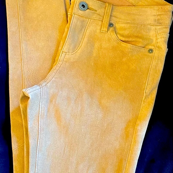 Leather Adriano Goldschmied Skinny pants - Picture 5 of 5